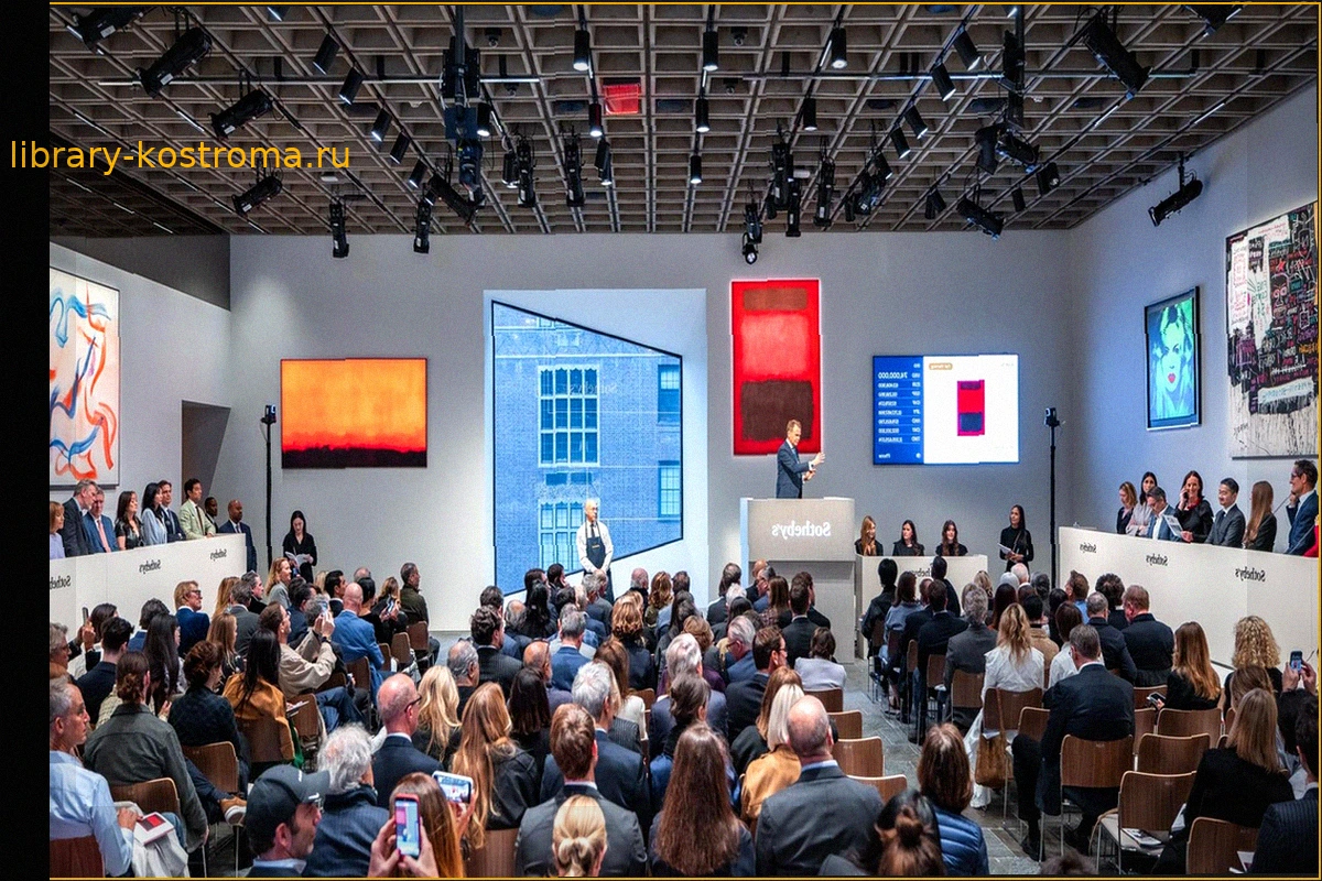 Марк Ротко возглавил первые аукционы Sotheby's в Нью-Йорке
